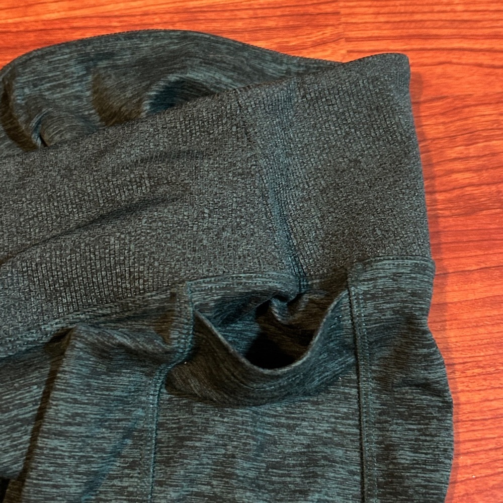 PINK Victoria's Secret Hunter Green Cozy Leggings - Picture 5 of 9